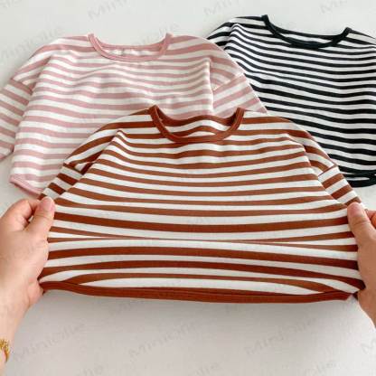 Toddler Striped Base Layer Casual T-Shirt - image 3