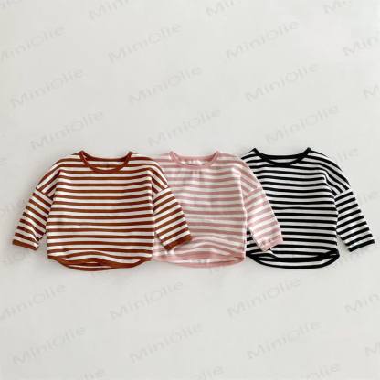 Toddler Striped Base Layer Casual T-Shirt - image 5