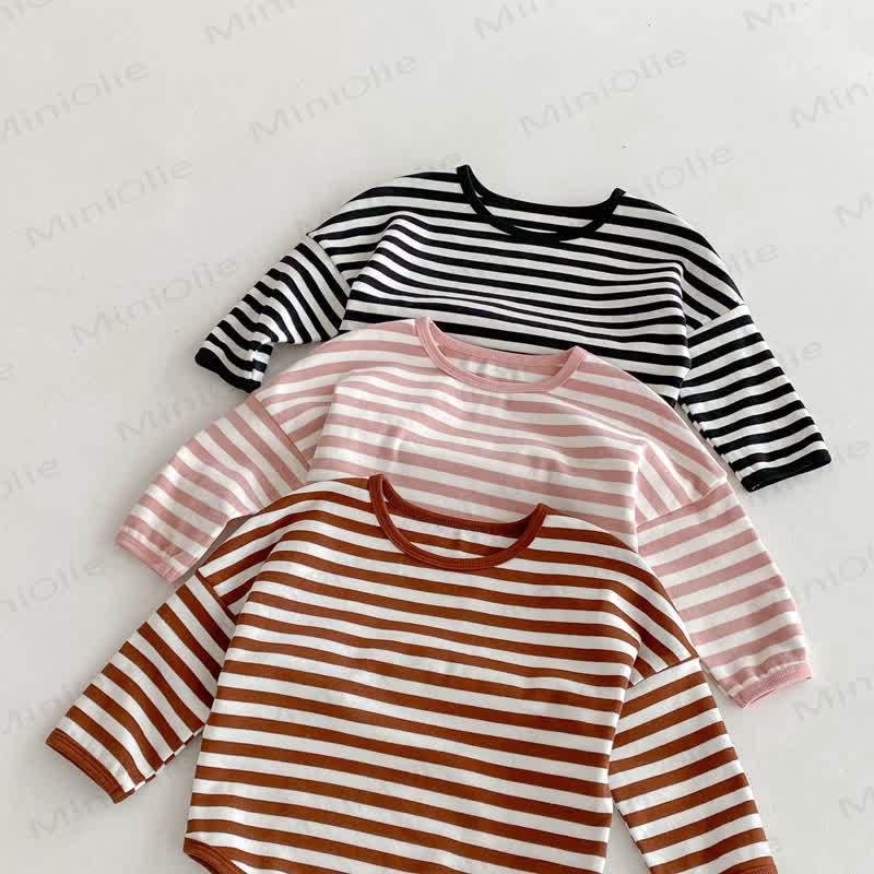 Toddler Striped Base Layer Casual T-Shirt - image 2