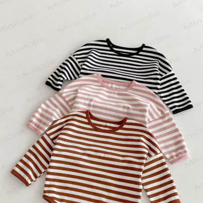 Toddler Striped Base Layer Casual T-Shirt - image 2