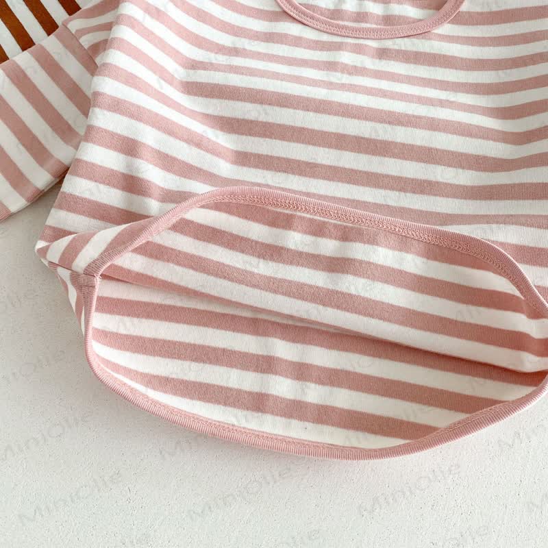 Toddler Striped Base Layer Casual T-Shirt - image 13