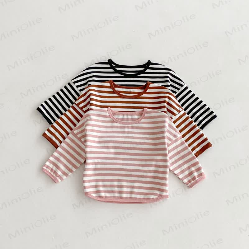 Toddler Striped Base Layer Casual T-Shirt - image 6