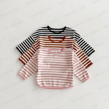 Toddler Striped Base Layer Casual T-Shirt - image 6