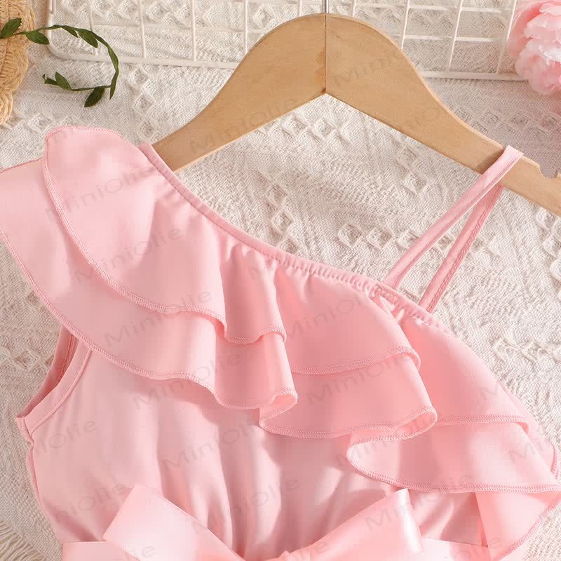 Toddler Flower Bow Tulle Charming Dress - image 7