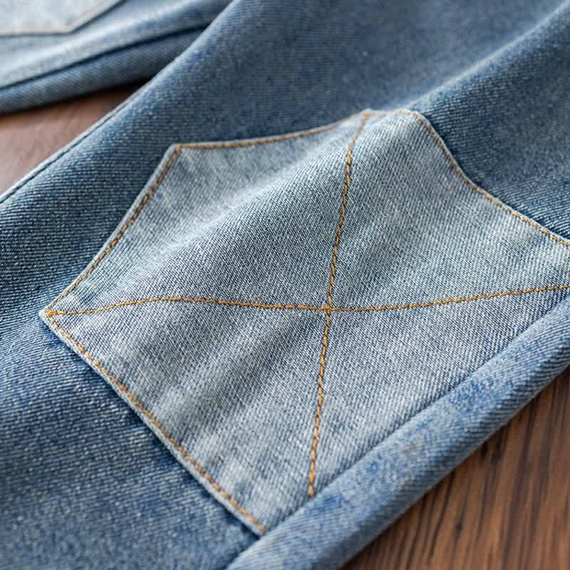 Baby Boy 2-Piece Denim Smile Set - image 13