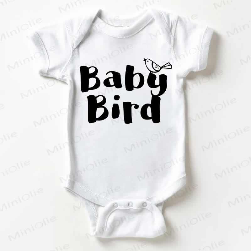 BABY BIRD Baby White Bodysuit - White - 18-24M - image 1