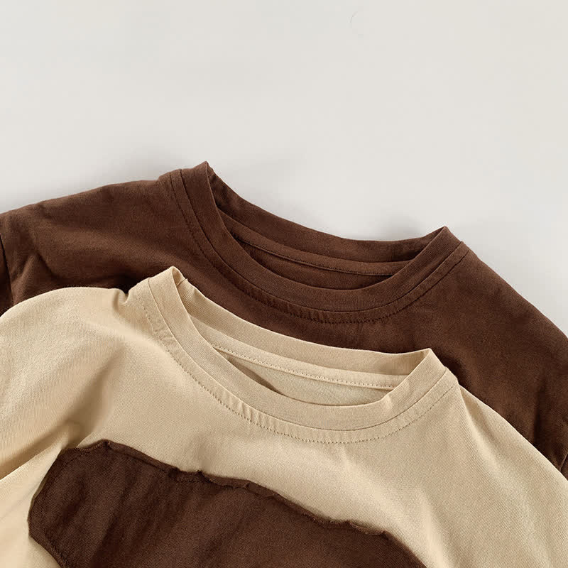 Kid Bear Shaped Patch T-Shirt - image 2