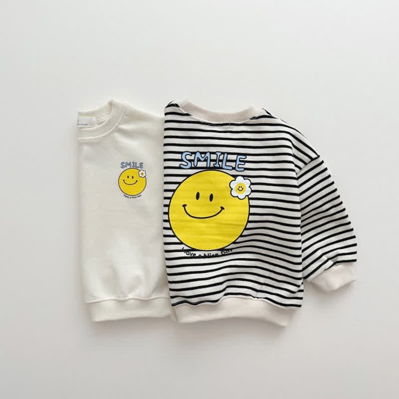 SMILE HAVE A NICE DAY Toddler Sweatshirt - image 1