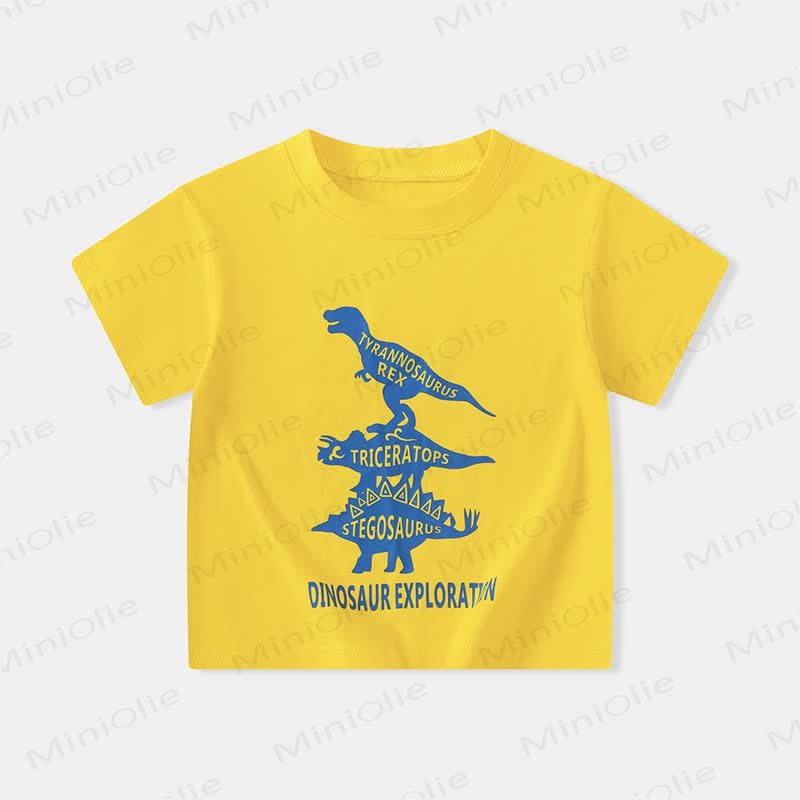 DINOSAUR EXPLORATION Kid Boy T-Shirt - Yellow - 10Y - image 10