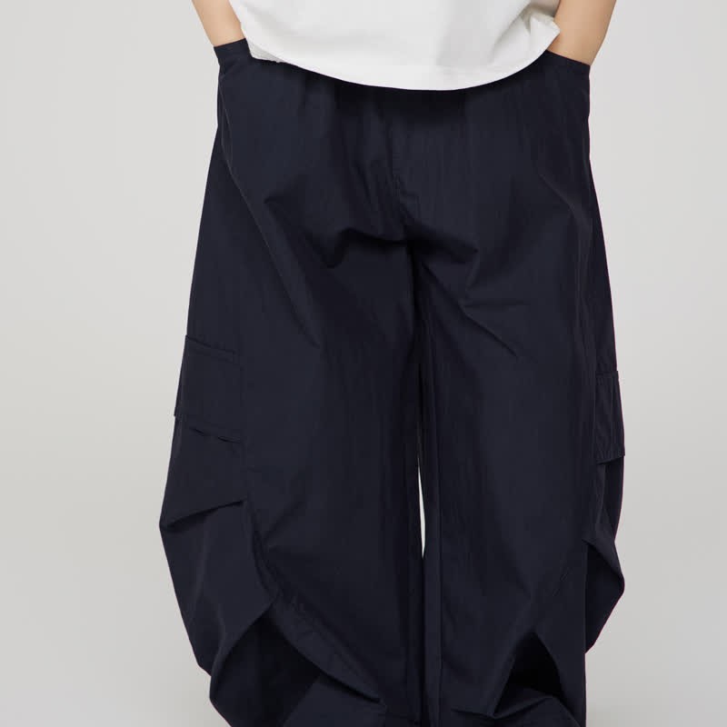 Kid Boy Plain Worker Loose Pants - image 23