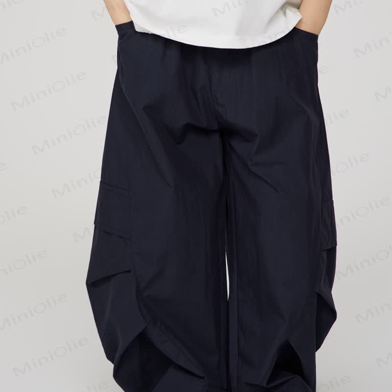 Kid Boy Plain Worker Loose Pants - image 23