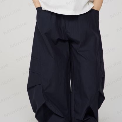 Kid Boy Plain Worker Loose Pants - image 23