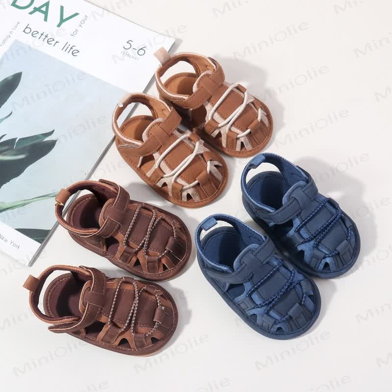 Baby Boy Design Covered-toe Sandals - image 1