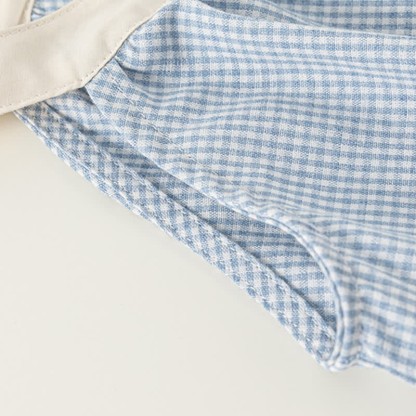 Toddler Blue Plaid Sleeveless Dress - image 6