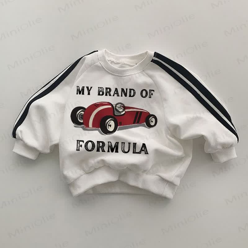 MY BRAND OF FORMULA Baby White Sweatshirt - White - 2-3T - image 1