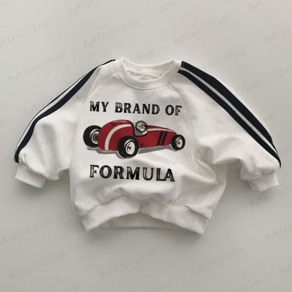 MY BRAND OF FORMULA Baby White Sweatshirt - White - 2-3T - image 1