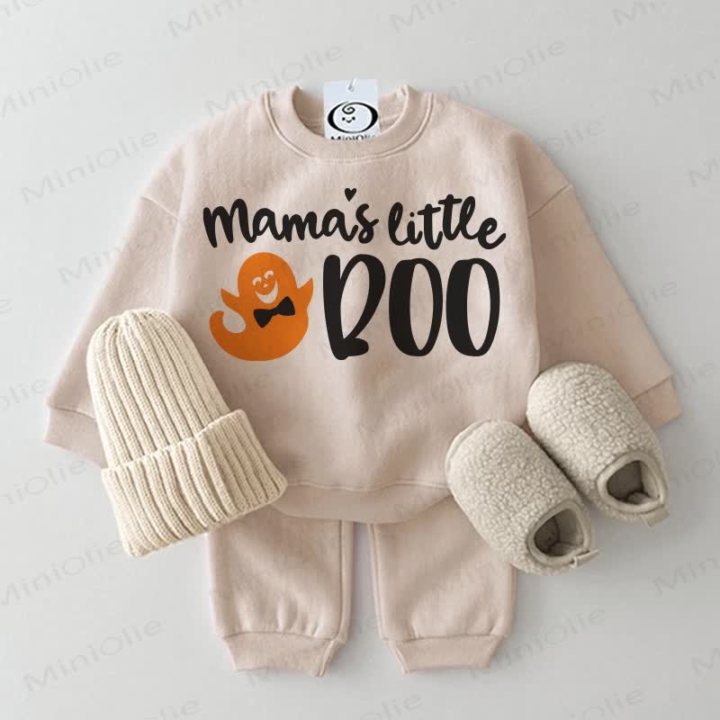 MAMA'S LITTLE BOO Baby 2-piece Beige Set - Beige - 2-3T - image 1