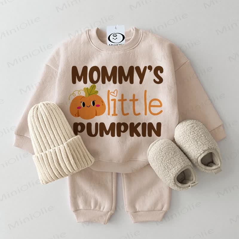 MOMMY'S LITTLE PUNPKIN Baby 2-piece Set - Apricot - 2-3T - image 1