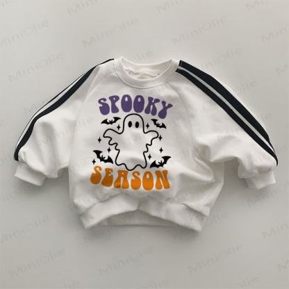 SPOOKY SEASON Baby White Sweatshirt - White - 2-3T - image 1