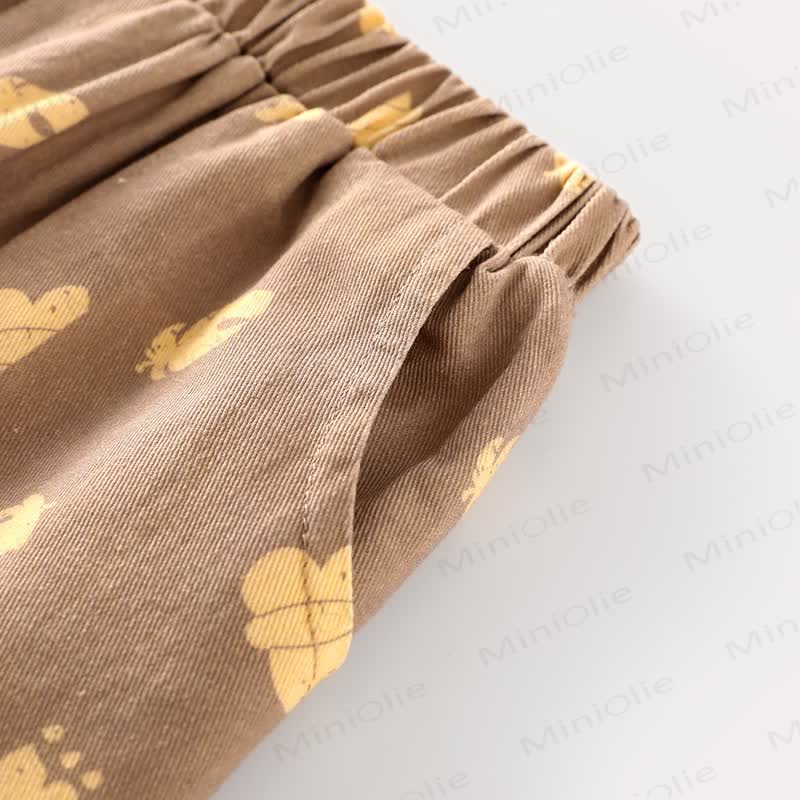 Baby Toddler Squirrel Leaves Pants - image 4