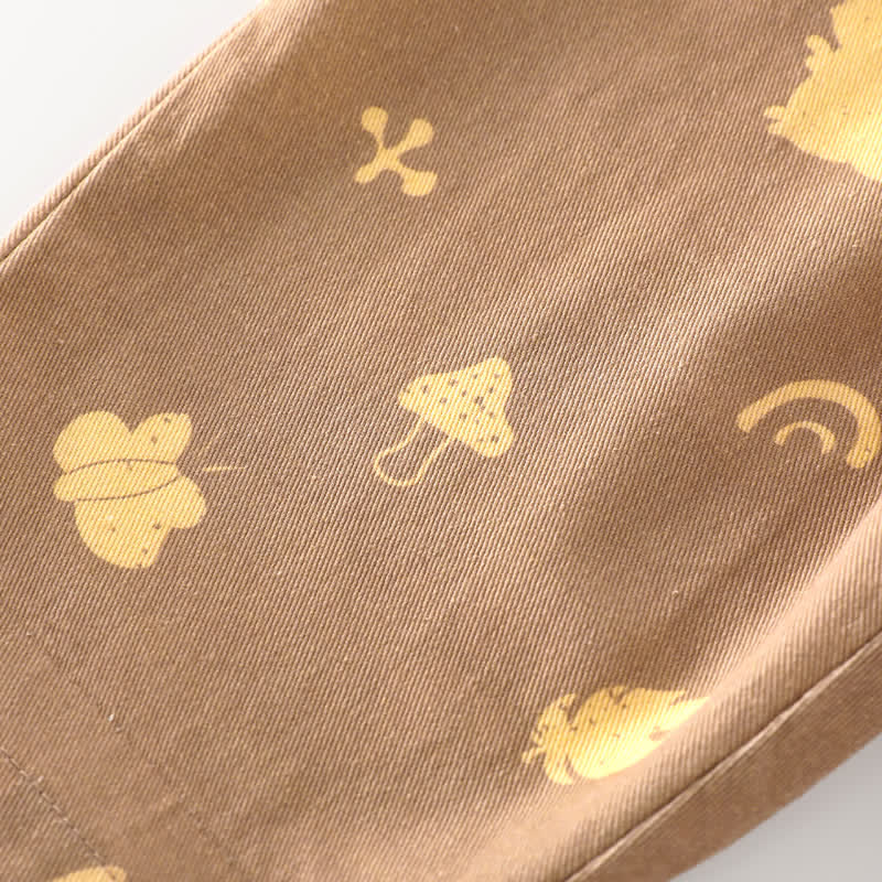 Baby Toddler Squirrel Leaves Pants - image 8