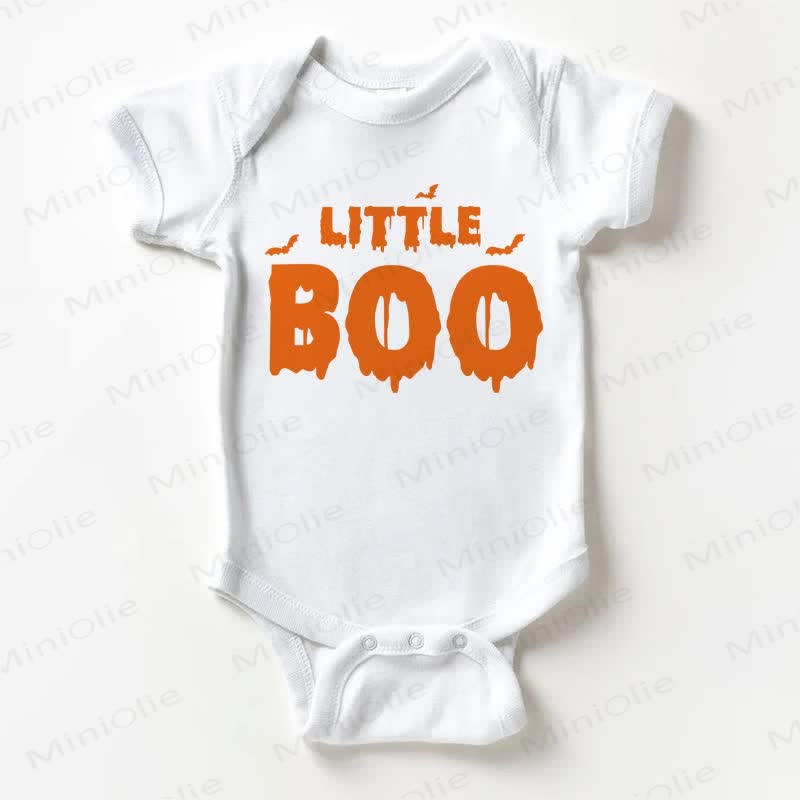 LITTLE BOO Baby White Bodysuit - White - 18-24M - image 1