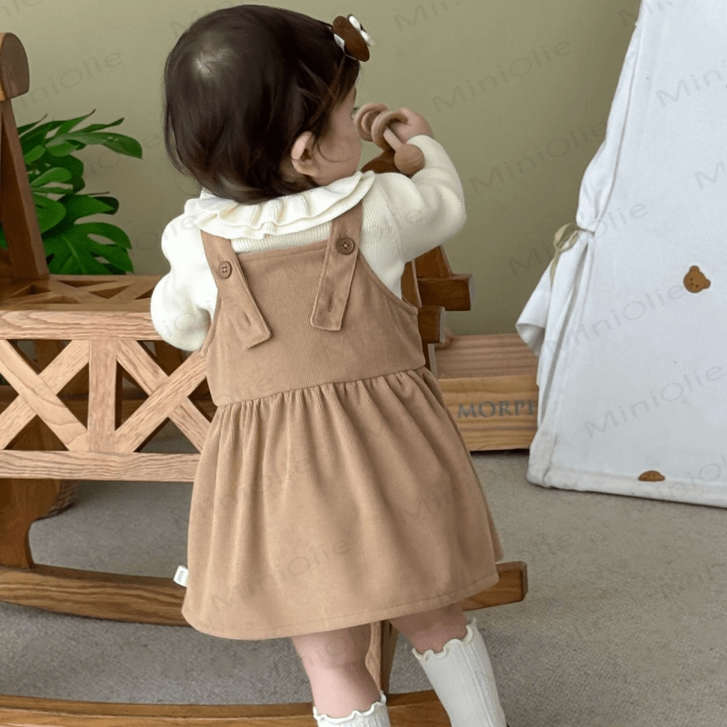 Baby Toddler Flower Cartoon Strap Dress - image 6