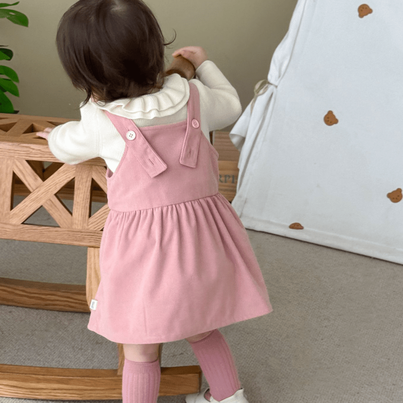 Baby Toddler Flower Cartoon Strap Dress - image 3