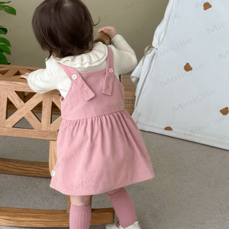 Baby Toddler Flower Cartoon Strap Dress - image 3
