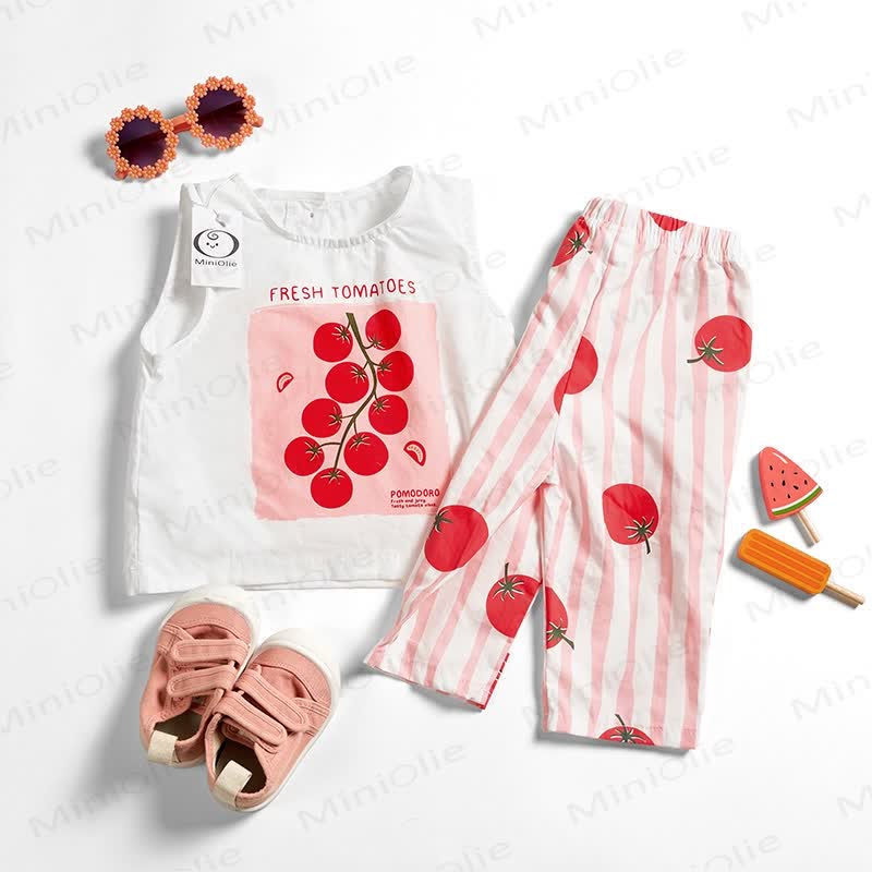 FRESH TOMATOES Baby Sleeveless 2-piece Set - image 2