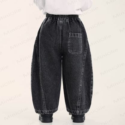 Toddler Boys Black Denim Pants - image 5