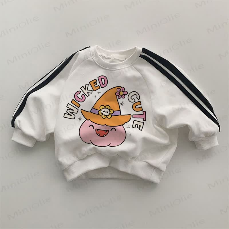 WICKED CUTE Baby White Sweatshirt - White - 2-3T - image 1