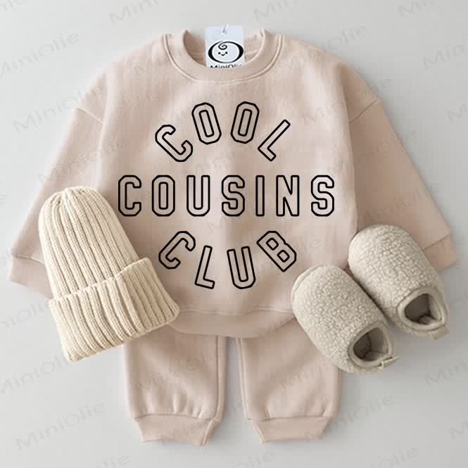 COOL COUSINS CLUB Baby 2-Piece Beige Set - Beige - 2-3T - image 1