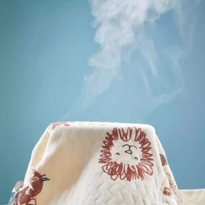 Baby Cartoon Animals Quilted Romper - image 8