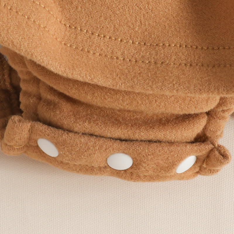 Baby Heart Rib Skirted Bodysuit with Headband - image 5