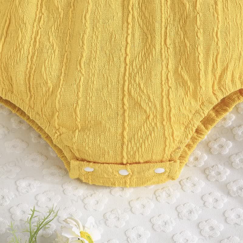 Baby Flower Bodysuit Headband Socks - image 8