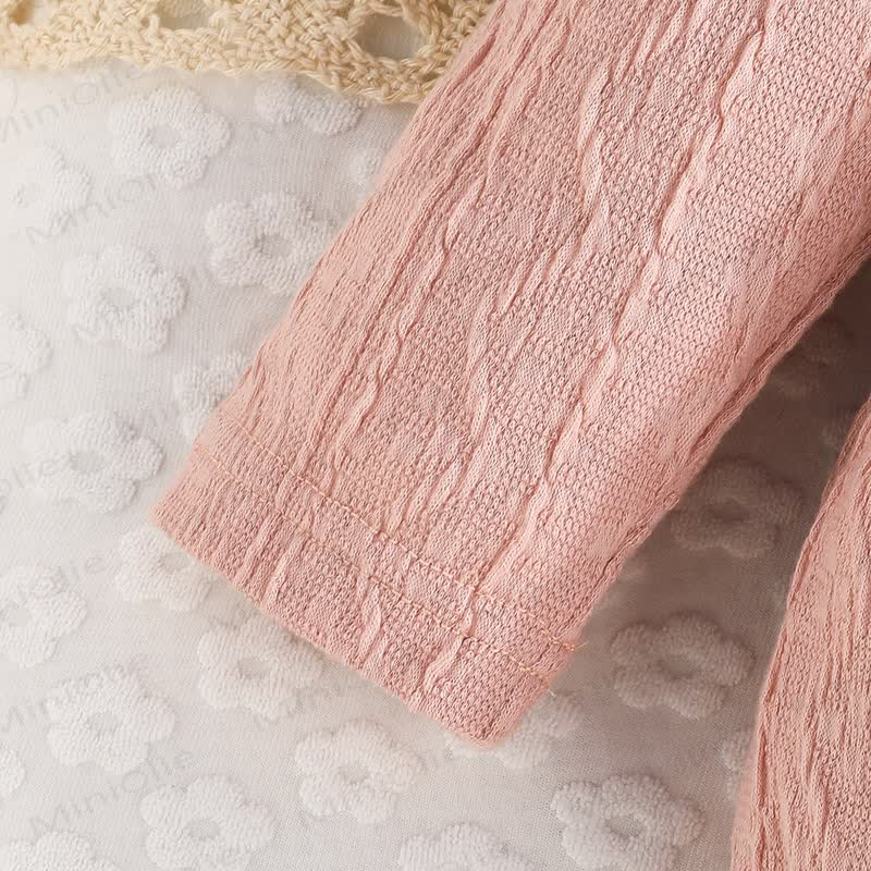 Baby Flower Bodysuit Headband Socks - image 18