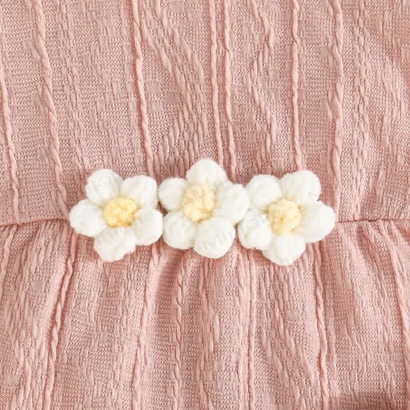 Baby Flower Bodysuit Headband Socks - image 15