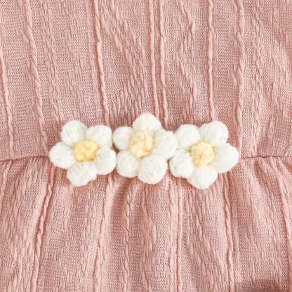 Baby Flower Bodysuit Headband Socks - image 15