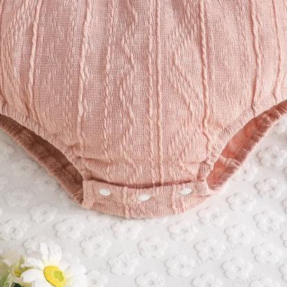 Baby Flower Bodysuit Headband Socks - image 16