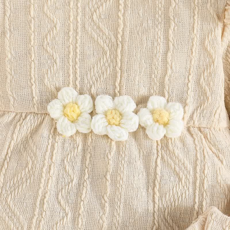 Baby Flower Bodysuit Headband Socks - image 28
