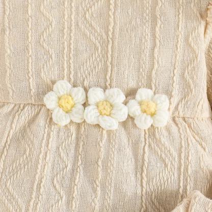 Baby Flower Bodysuit Headband Socks - image 28