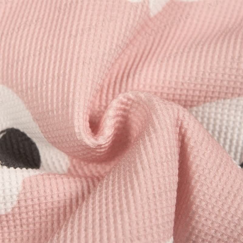 Baby Skull Pink Waffle 2-piece Set - image 5