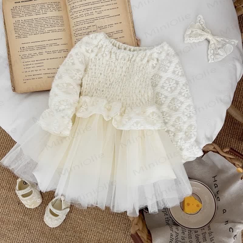 Baby Girl Lace Tulle Princess Dress - image 2