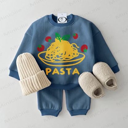 PASTA Baby 2-piece Blue Set - Blue - 2-3T - image 1