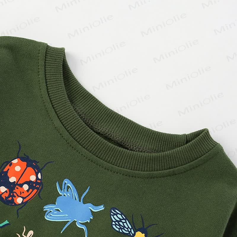 ENTOMOLOGY Kid Boy Various Insects Sweatshirt - image 2