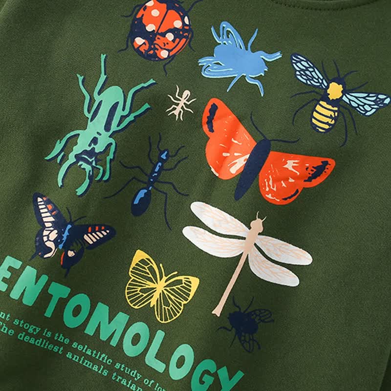 ENTOMOLOGY Kid Boy Various Insects Sweatshirt - image 3