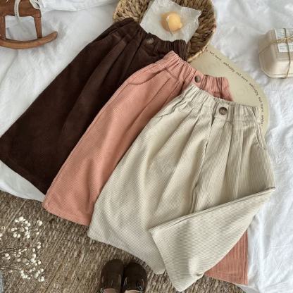 Toddler Cord Loose Pants - image 3