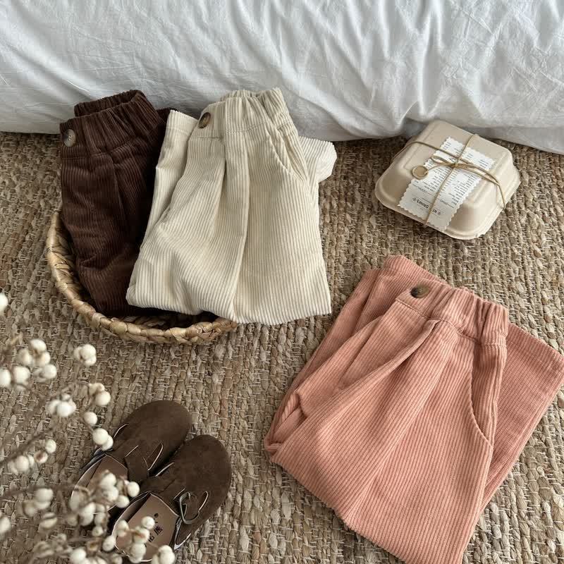 Toddler Cord Loose Pants - image 4