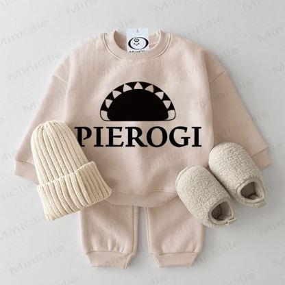 PIEROGI Baby 2-piece Beige Set - Beige - 2-3T - image 1